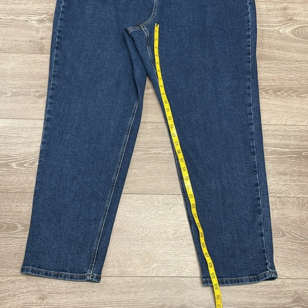 NWOT L.L. Bean Classic Fit Denim Jeans High Rise Straight Leg 20W